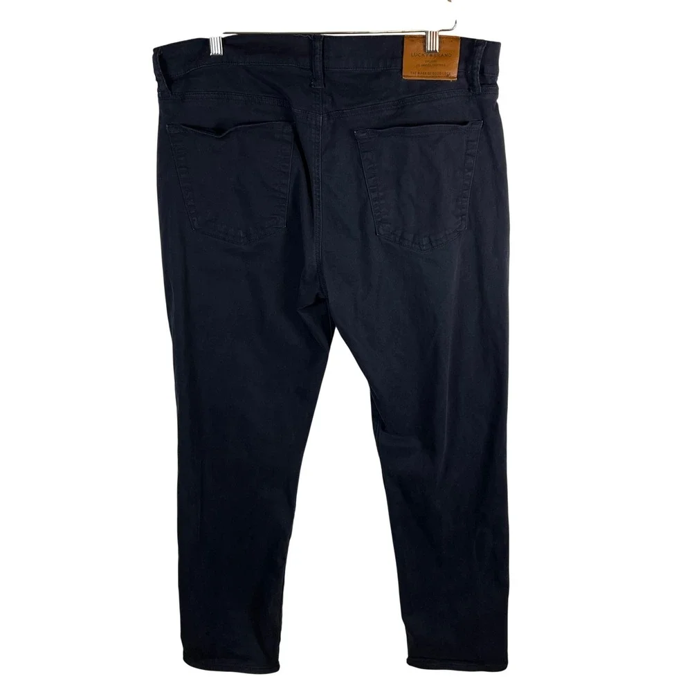 Lucky Brand Men Black Jeans size 36x30‎ Straight Leg Casual Everyday workwear